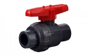 PVC single union valve (socket)