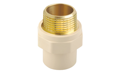 Manufactur standard Plug Cpvc Fitting – MALE COUPLING(BRASS THREADED) – Donsen